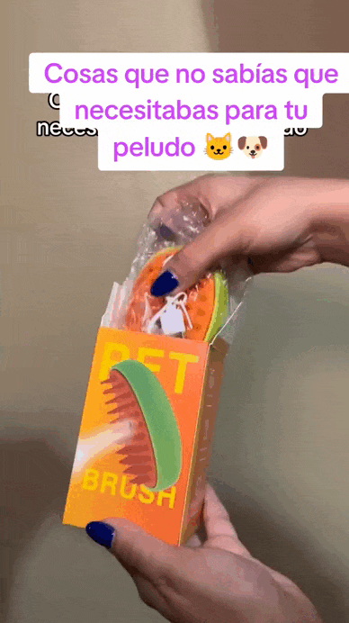 Cepillo a Vapor para Mascotas – Pet Spray Massage Brush
