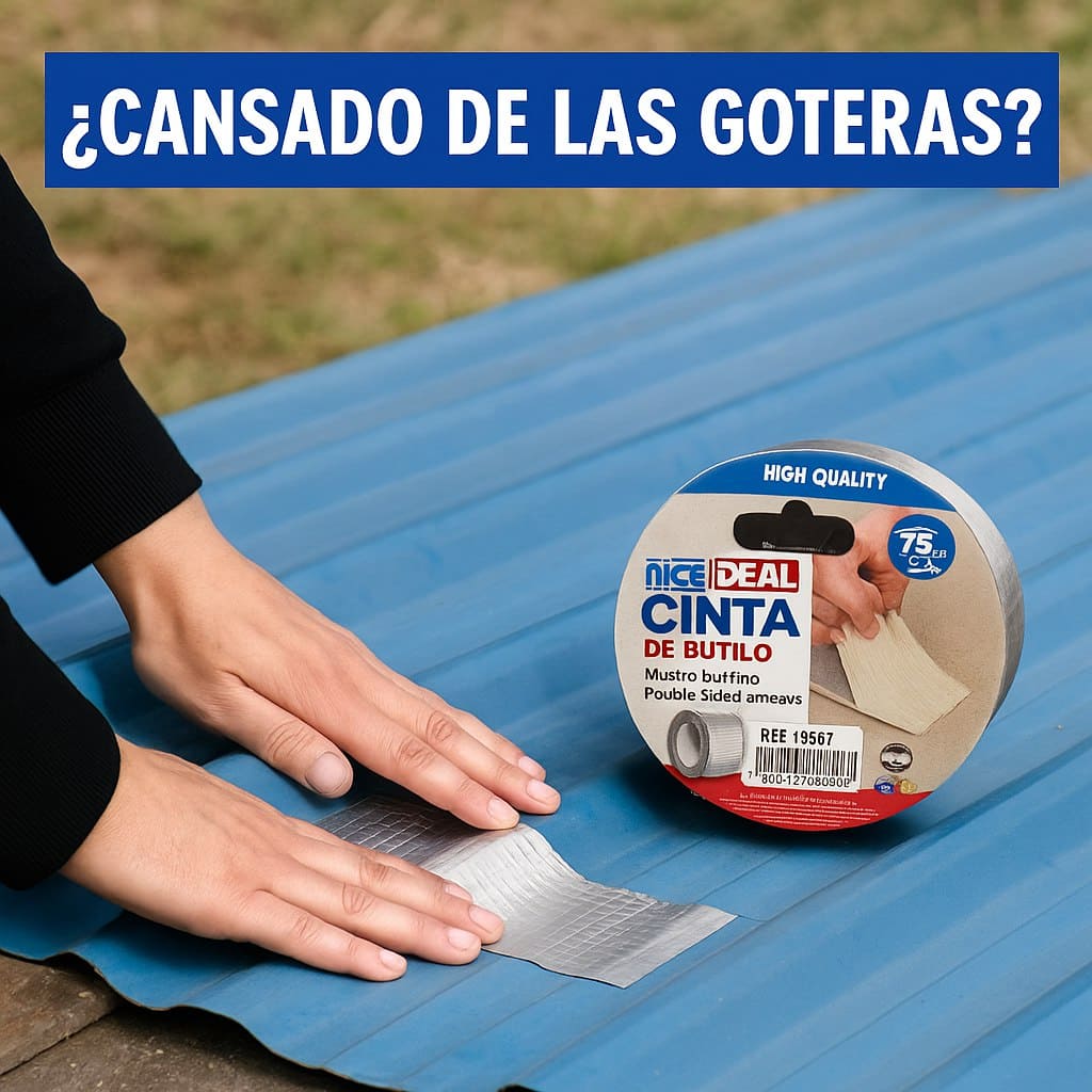 ¡Descubre La Cinta Impermeable Que Detiene el Agua al Instante!
