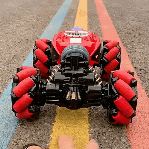 Coche Acrobático 4x4-Control por Gestos + Control Remoto