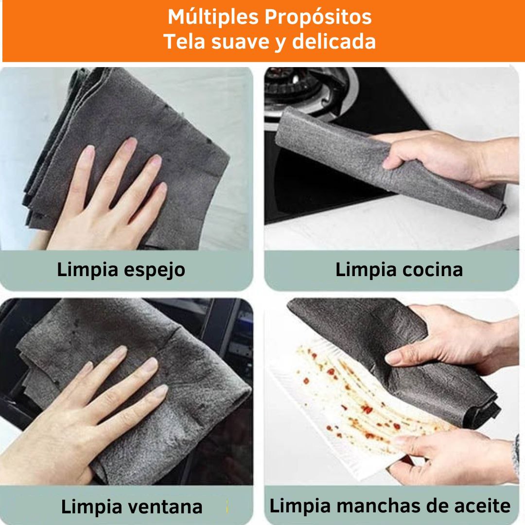 🧽 Paño Mágico Americano Ultra Absorbente 40x50cm