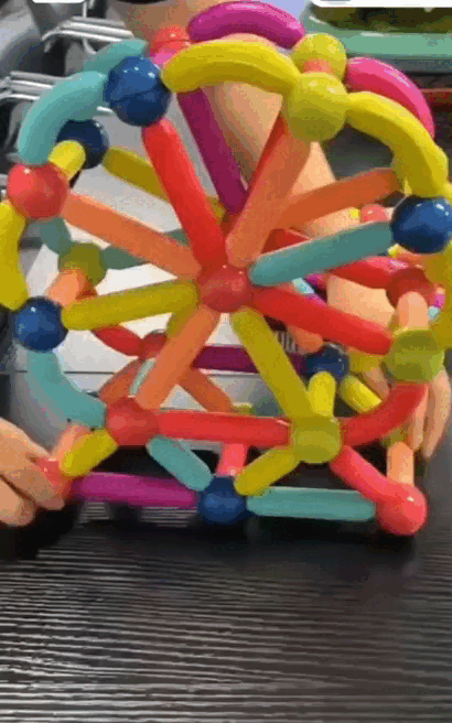 MAGNETIC STICKS – Juego Magnético Educativo (64 Piezas) + Regalo UN POPIT