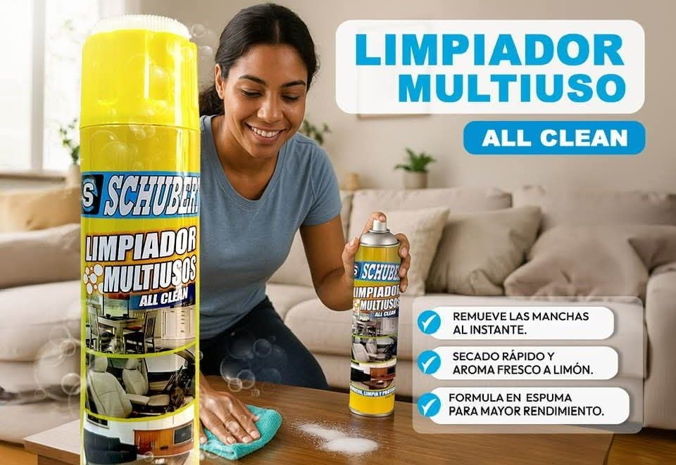 Limpiador de Espuma Multiusos Schuber🧼