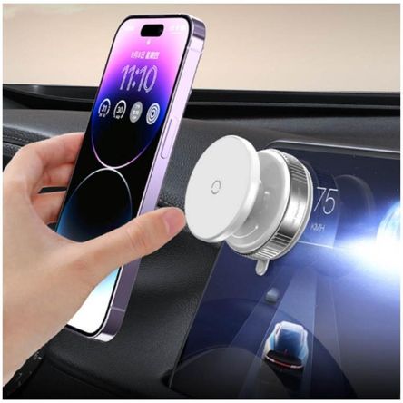 Soporte Magnético para Celular K009 – Holder Imantado Plegable con Succión al Vacío