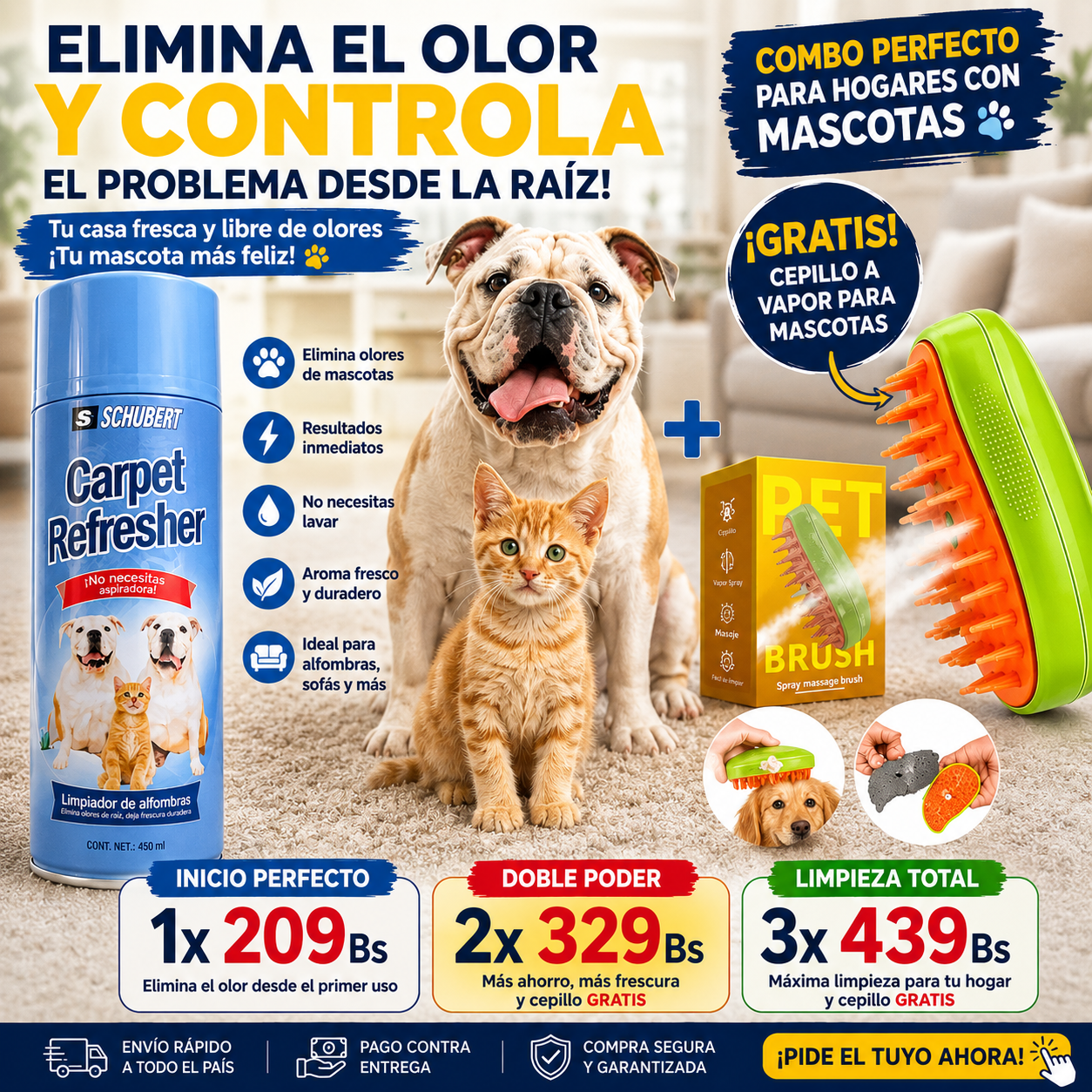 Carpet Refresher Eliminador de Olores